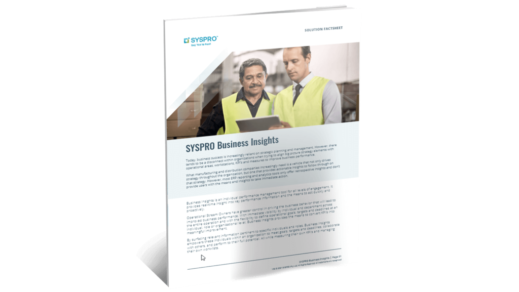 SYSPRO-ERP-software-system-business-insights-factsheet