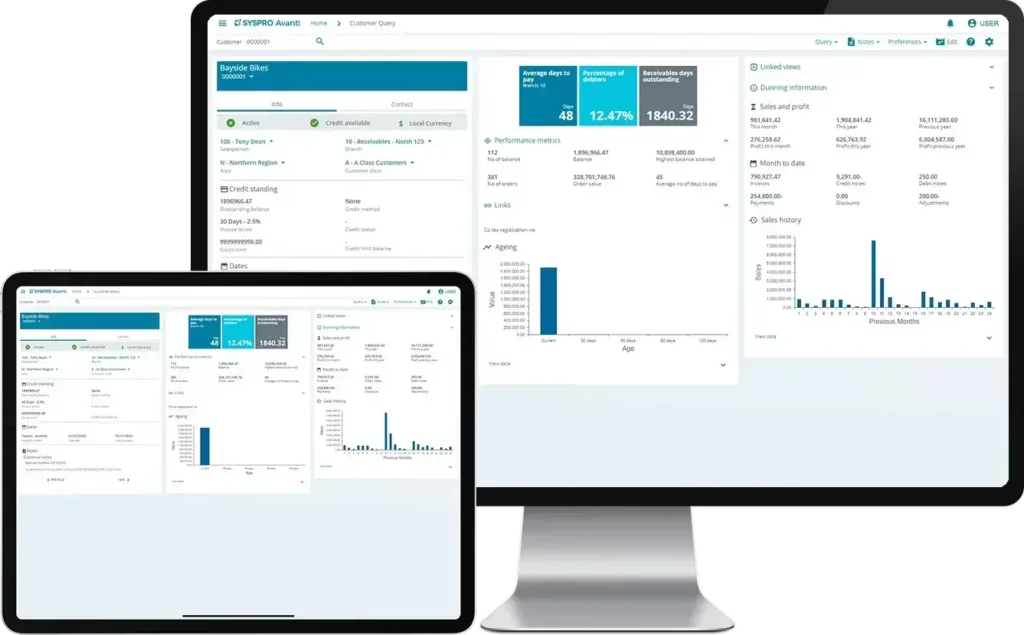 What is Cloud ERP? Dashboard overview - SYSPRO ERP Software